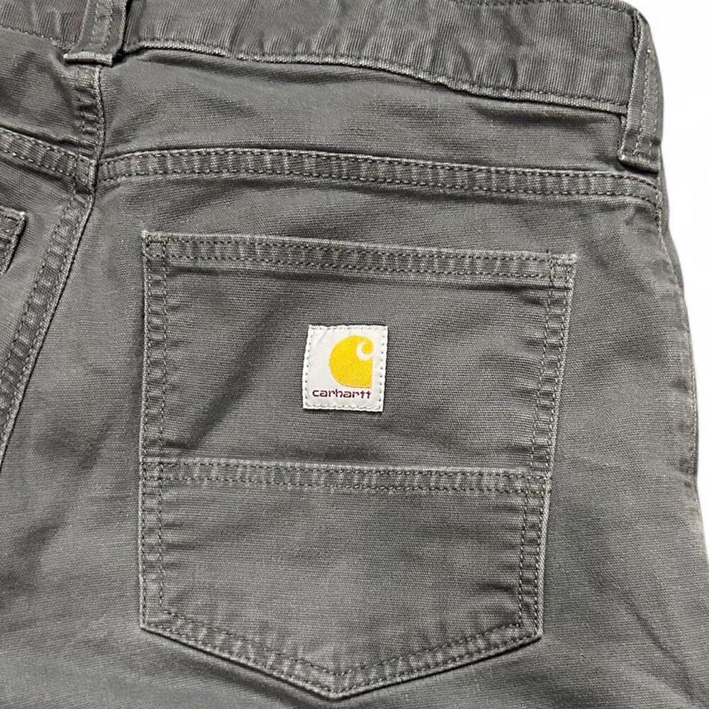 Carhartt grey relaxed fit carpenter pants Size 31X34